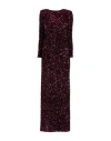 Elisabetta Franchi Red Carpet Woman Maxi Dress Burgundy Size 2 Polyester