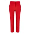 Elisabetta Franchi Slits Cropped Crepe Trousers
