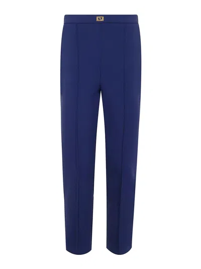 ELISABETTA FRANCHI REGULAR CLASSIC TROUSERS