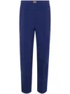 Elisabetta Franchi Regular Classic Trousers In Oversea