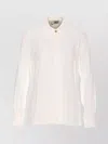 Elisabetta Franchi Regular Collar Embroidered Detail Long Sleeves