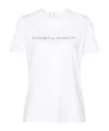 Elisabetta Franchi Rhinestone-embellished Crewneck T-shirt In White