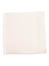 Elisabetta Franchi Ribbed Frayed-edge Scarf In Pink