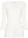 Elisabetta Franchi Ribbed-knit Jumper