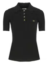 Elisabetta Franchi T-shirts And Polos In Black