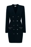 Elisabetta Franchi Dress  Woman Color Black In Navy