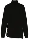 Elisabetta Franchi Roll-neck Sweater In Black