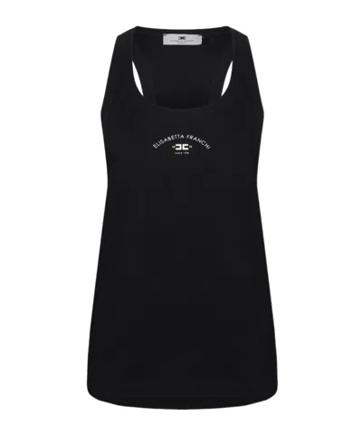ELISABETTA FRANCHI ROUND-NECK VEST