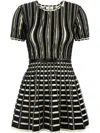 Elisabetta Franchi Viscose Dress With Micro-ruffles In White
