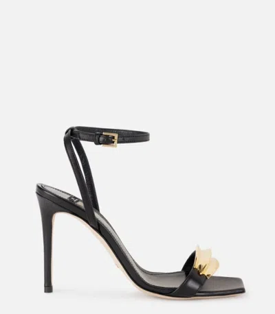 Elisabetta Franchi Sandals In Black