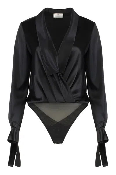ELISABETTA FRANCHI SATIN BODICE