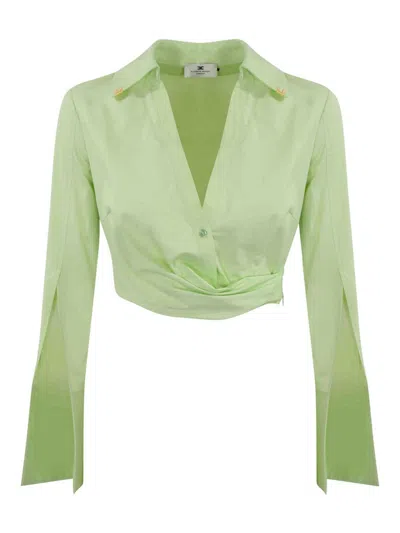 ELISABETTA FRANCHI CAMISA - VERDE