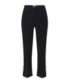 Elisabetta Franchi Women's Cropped Flared Trousers In Black
