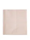 Elisabetta Franchi Lightweight Soft Rectangular Scarf Fine Texture In White
