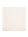 Elisabetta Franchi Ribbed Frayed-edge Scarf In White