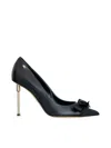Elisabetta Franchi Scarpe Decollete Con Fiocco In Black