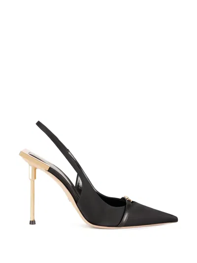 Elisabetta Franchi Sculpted-heel Pumps In Black
