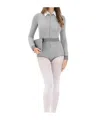 Elisabetta Franchi Sequin-embellished Knitted Jumpsuit In Gray