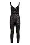 Elisabetta Franchi Adjustable Strap Belted Trousers In Black