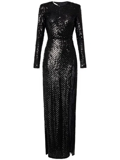 Elisabetta Franchi Sequin In Black
