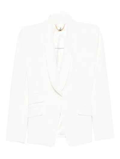 ELISABETTA FRANCHI SHAWL-LAPEL SUIT