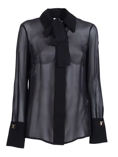 Elisabetta Franchi Camicia In Black