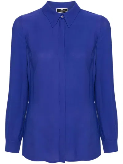 Elisabetta Franchi Shirt Clothing In Blue