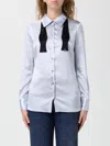 Elisabetta Franchi Shirt  Woman Color Beige In Blue