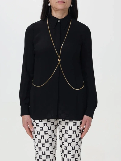 Elisabetta Franchi Shirt  Woman Color Black In Black