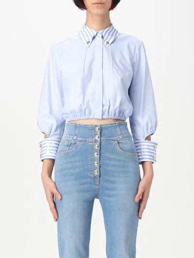 Elisabetta Franchi Shirt  Woman Color Blue