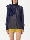Elisabetta Franchi Shirt  Woman Color Blue