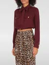 Elisabetta Franchi Hemdbluse  Damen Farbe Burgunderrot