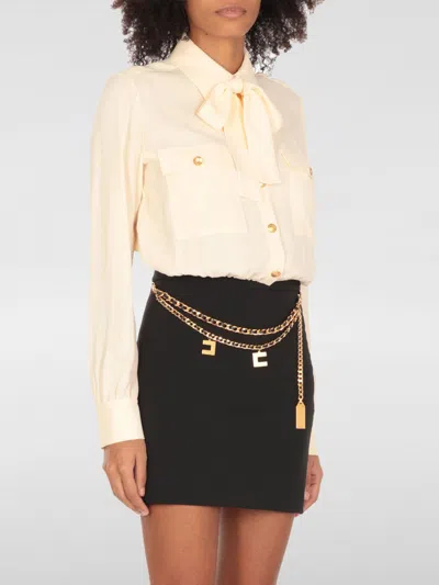 Elisabetta Franchi Shirt  Woman Color Butter