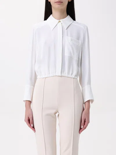 ELISABETTA FRANCHI SHIRT ELISABETTA FRANCHI WOMAN COLOR IVORY,G54046044