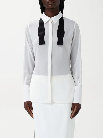 ELISABETTA FRANCHI SHIRT ELISABETTA FRANCHI WOMAN COLOR IVORY,G55719044