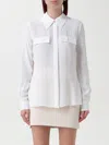 Elisabetta Franchi Shirt  Woman Color Ivory In Ivory