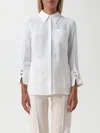 Elisabetta Franchi Shirt  Woman Color Ivory In Avorio Chiari E Naturali