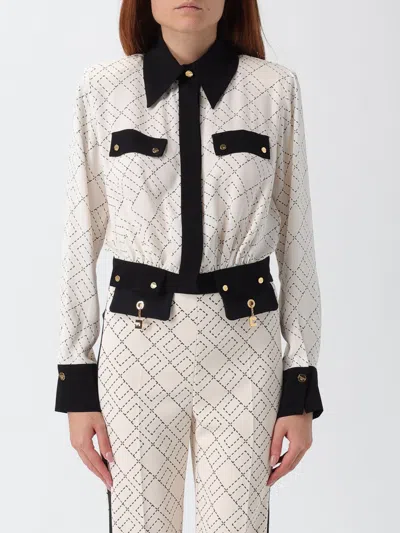 Elisabetta Franchi Shirt  Woman Color Milk In White