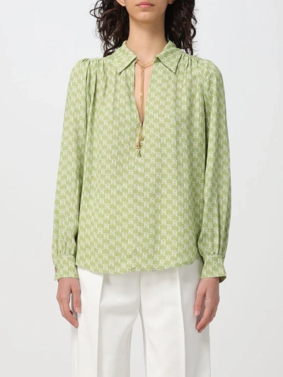 Elisabetta Franchi Shirt  Woman Color Pistachio
