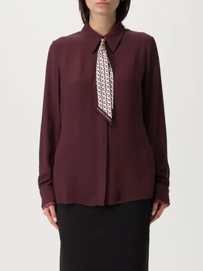 Elisabetta Franchi Shirt  Woman Color Red Purple In Purple