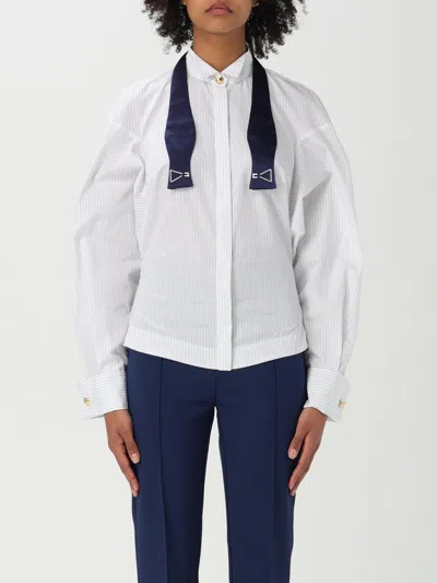 Elisabetta Franchi Shirt  Woman Color White