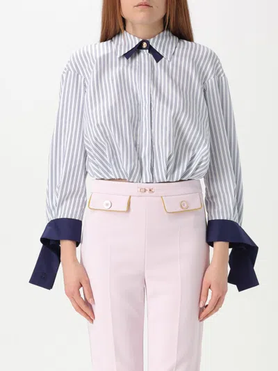 ELISABETTA FRANCHI SHIRT ELISABETTA FRANCHI WOMAN COLOR WHITE,G63404001