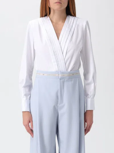 Elisabetta Franchi Shirt  Woman Color White