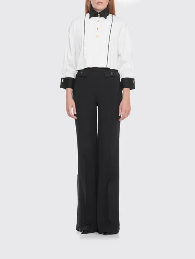 Elisabetta Franchi Shirt  Woman Color White In Black
