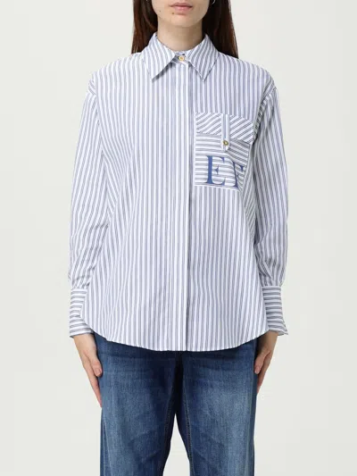 ELISABETTA FRANCHI SHIRT ELISABETTA FRANCHI WOMAN COLOR WHITE,H26682001
