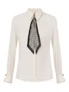 Elisabetta Franchi Shirt In Neutral
