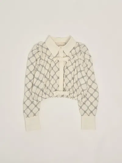 Elisabetta Franchi Kids' Shirt Shirt In Neutral