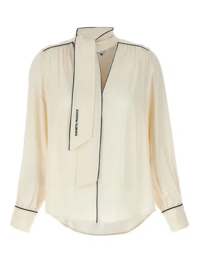 ELISABETTA FRANCHI CAMISA - BLANCO
