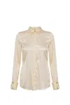 Elisabetta Franchi Stylish And Versatile Shirt In Yellow