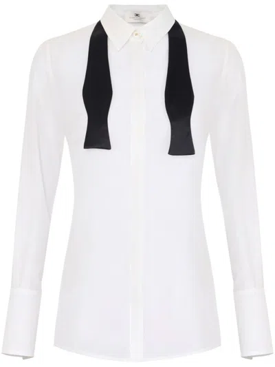 Elisabetta Franchi Women's Shirts  - Shirt - Ivory